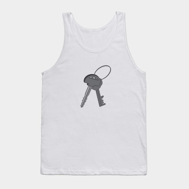 Keys Tank Top by Madhur